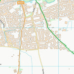 UK Topographic Maps Melton District (B) (SK71) digital map