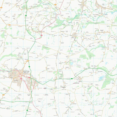 UK Topographic Maps Mendip District (ST64) digital map