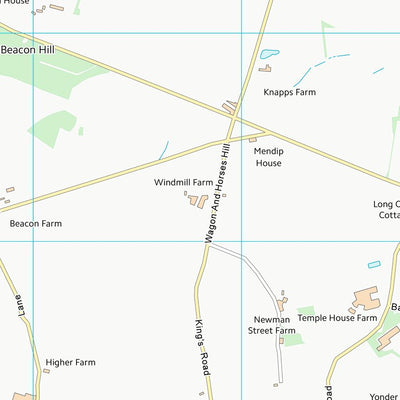 UK Topographic Maps Mendip District (ST64) digital map