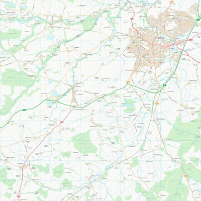 UK Topographic Maps Mendip District (ST74) digital map