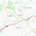 UK Topographic Maps Mendip District (ST75) digital map