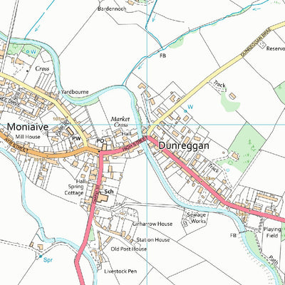 UK Topographic Maps Mid and Upper Nithsdale Ward 6 (1:10,000) digital map