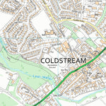 UK Topographic Maps Mid Berwickshire Ward 2 (1:10,000) digital map