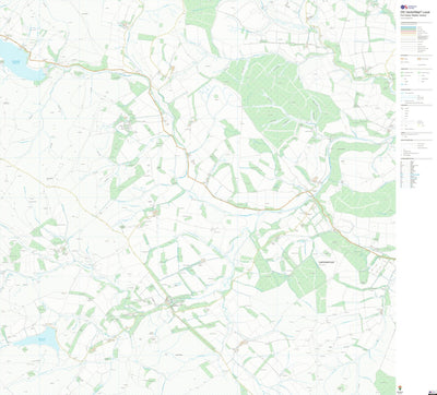 UK Topographic Maps Mid Berwickshire Ward 6 (1:10,000) digital map