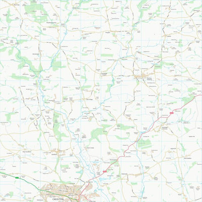 UK Topographic Maps Mid Devon District (SS80) digital map