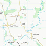 UK Topographic Maps Mid Devon District (SS80) digital map