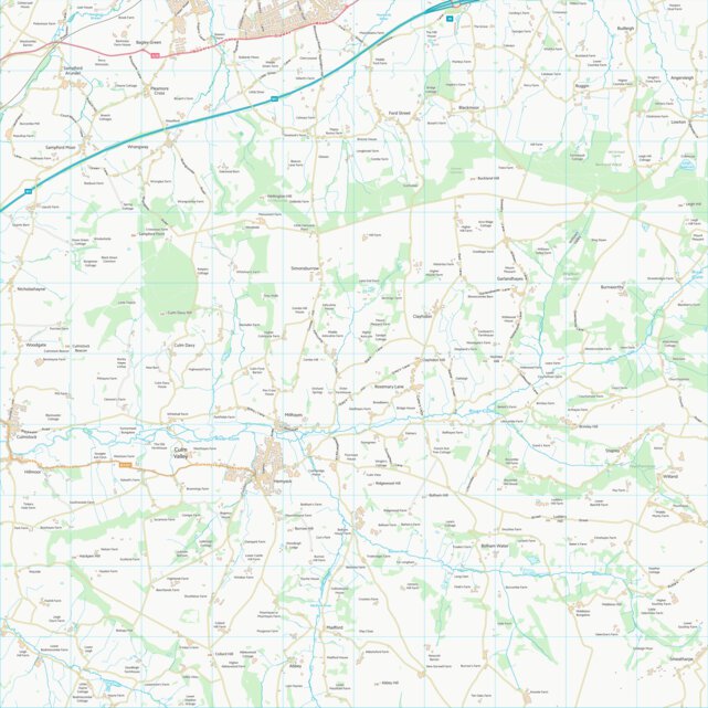 St11 Map Mid Devon District (ST11) Map by UK Topographic Maps | Avenza Maps