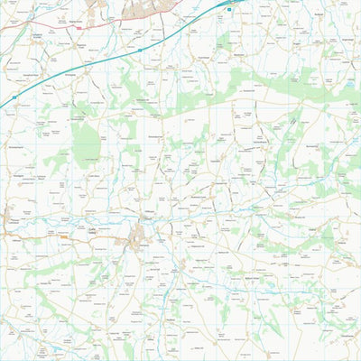UK Topographic Maps Mid Devon District (ST11) digital map