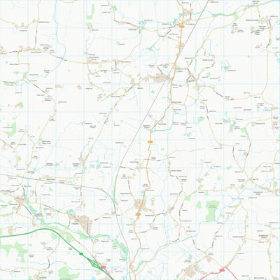 UK Topographic Maps Mid Suffolk District (TM06) digital map