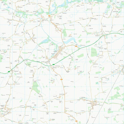 UK Topographic Maps Mid Suffolk District (TM07) digital map