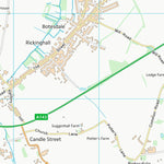UK Topographic Maps Mid Suffolk District (TM07) digital map