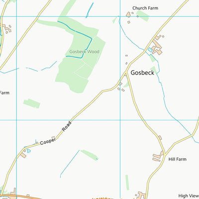 UK Topographic Maps Mid Suffolk District (TM15) digital map