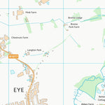 UK Topographic Maps Mid Suffolk District (TM17) digital map