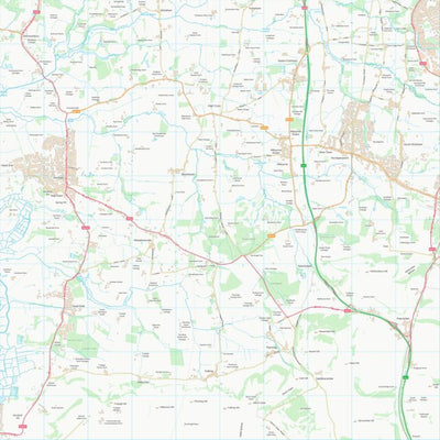 UK Topographic Maps Mid Sussex District (TQ21) digital map
