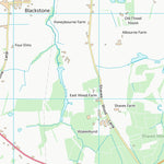 UK Topographic Maps Mid Sussex District (TQ21) digital map