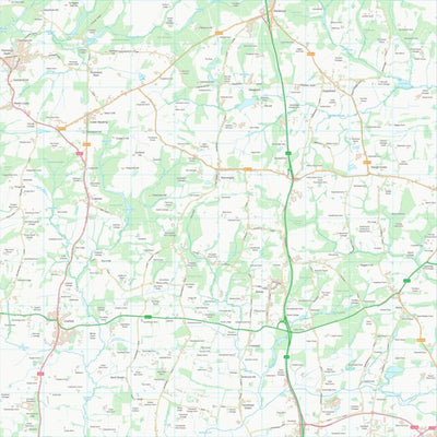 UK Topographic Maps Mid Sussex District (TQ22) digital map