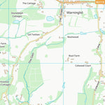 UK Topographic Maps Mid Sussex District (TQ22) digital map