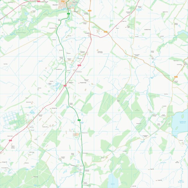 Midlothian (NT25) Map by UK Topographic Maps | Avenza Maps