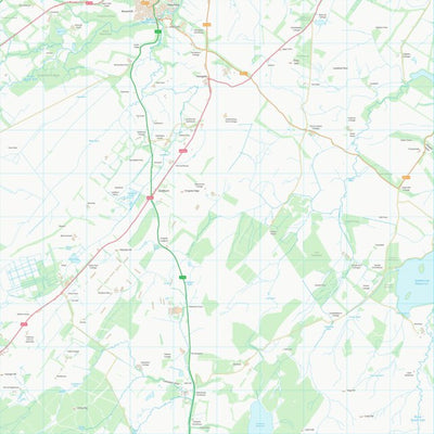 UK Topographic Maps Midlothian (NT25) digital map