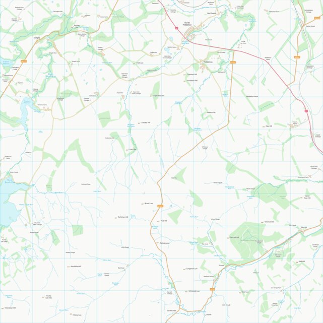 Midlothian (NT35) Map by UK Topographic Maps | Avenza Maps