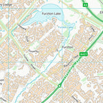 UK Topographic Maps Milton Keynes (B) (SP83) digital map