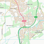 UK Topographic Maps Mole Valley District (TQ14) digital map
