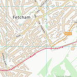 UK Topographic Maps Mole Valley District (TQ15) digital map