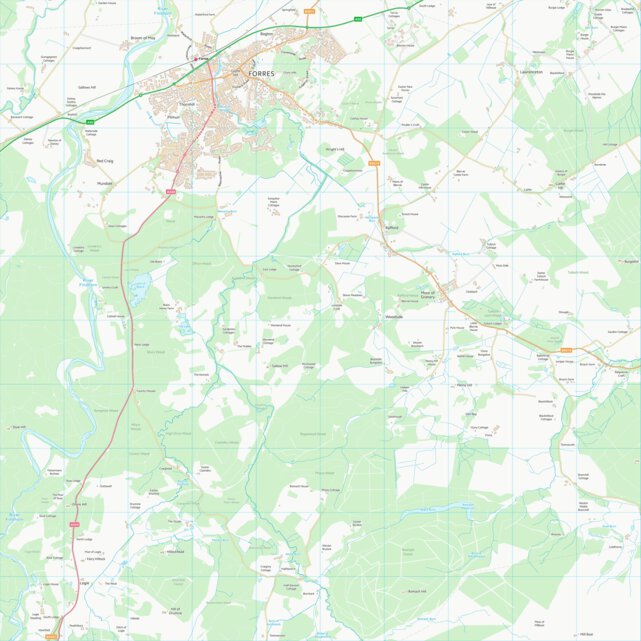 Moray (NJ05) Map by UK Topographic Maps | Avenza Maps