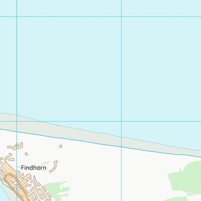 UK Topographic Maps Moray (NJ06) digital map