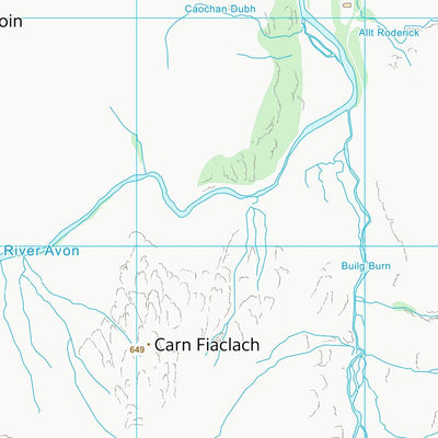 UK Topographic Maps Moray (NJ10) digital map