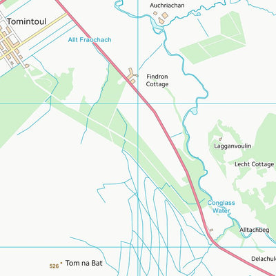 UK Topographic Maps Moray (NJ11) digital map