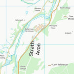 UK Topographic Maps Moray (NJ12) digital map