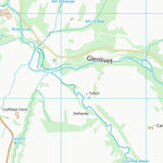 UK Topographic Maps Moray (NJ22) digital map