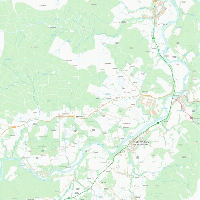 Moray (NJ24) Map by UK Topographic Maps | Avenza Maps