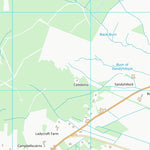 UK Topographic Maps Moray (NJ24) digital map