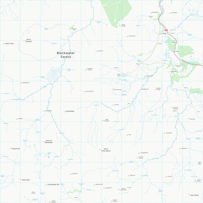 UK Topographic Maps Moray (NJ32) digital map