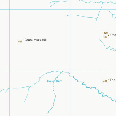 UK Topographic Maps Moray (NJ32) digital map