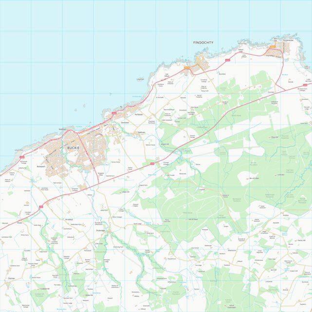Moray (NJ46) Map by UK Topographic Maps | Avenza Maps