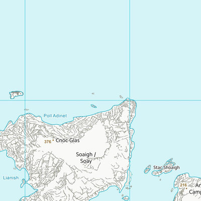 UK Topographic Maps Na h-Eileanan an Iar (NA00) digital map