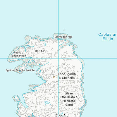 UK Topographic Maps Na h-Eileanan an Iar (NA92) digital map