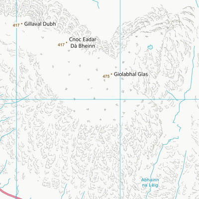 UK Topographic Maps Na h-Eileanan an Iar (NB10) digital map