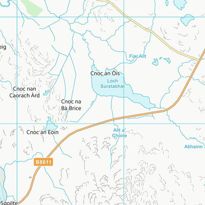 UK Topographic Maps Na h-Eileanan an Iar (NB12) digital map