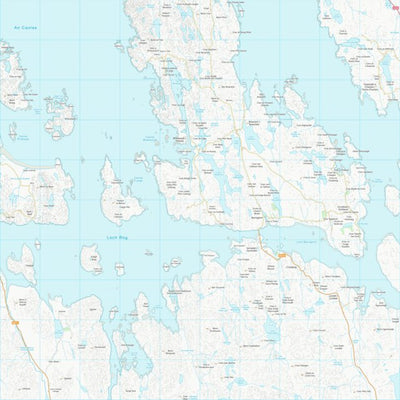 UK Topographic Maps Na h-Eileanan an Iar (NB13) digital map