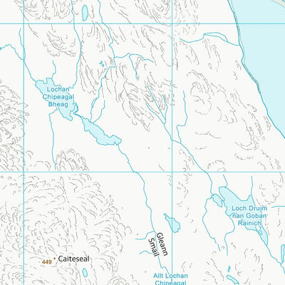 UK Topographic Maps Na h-Eileanan an Iar (NB20) digital map