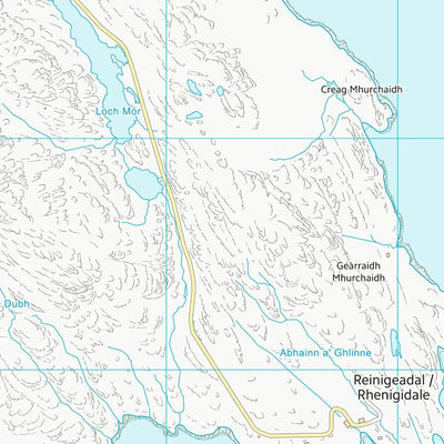 UK Topographic Maps Na h-Eileanan an Iar (NB20) digital map