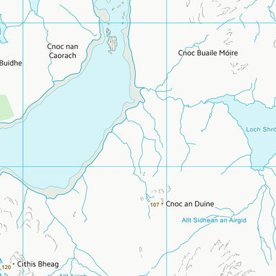 UK Topographic Maps Na h-Eileanan an Iar (NB21) digital map