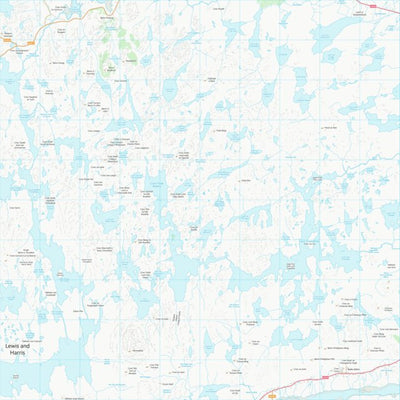 UK Topographic Maps Na h-Eileanan an Iar (NB22) digital map