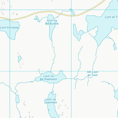 UK Topographic Maps Na h-Eileanan an Iar (NB23) digital map