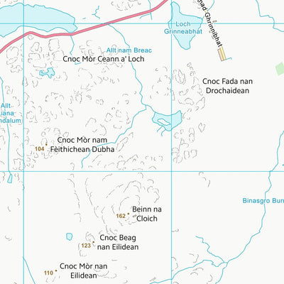UK Topographic Maps Na h-Eileanan an Iar (NB24) digital map