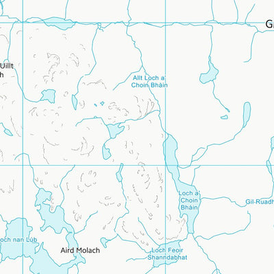 UK Topographic Maps Na h-Eileanan an Iar (NB31) digital map
